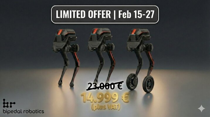 LimX Dynamics Tron1 - Don\'t just watch the future—build it. 🤖🚀 - LimX Dynamics TRON1 EDU - Hochwertige Robotik für jeden | Bipedal GmbH